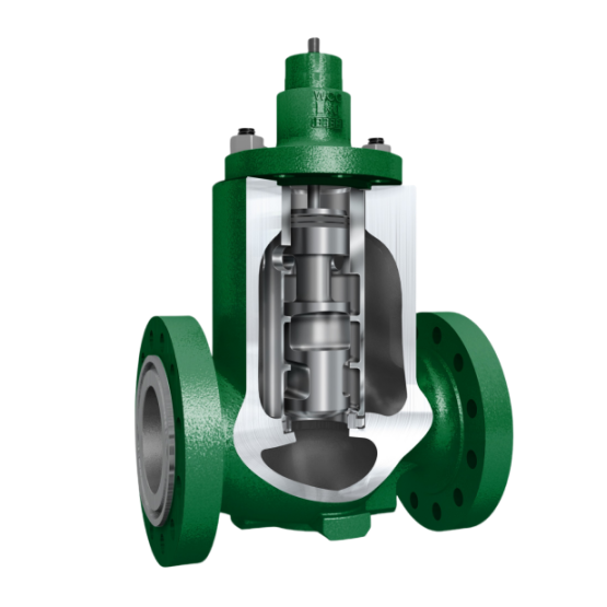 Fisher™ NotchFlo™ DST 控制阀
